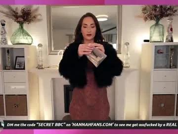 Freechat hannahjames710 on Chaturbate