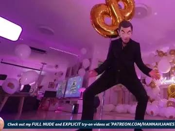 Freechat hannahjames710 on Chaturbate