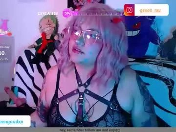 Freechat xxgreengoodxx on Chaturbate